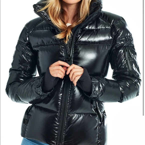 SAM Freestyle Black Puffer Coat - Picture 1 of 1